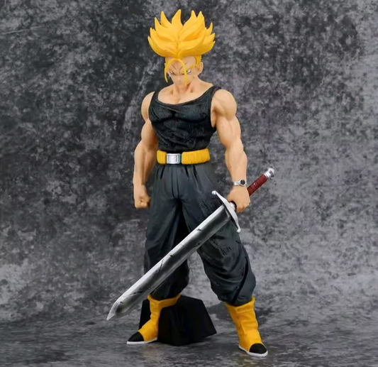 21CM Anime Dragon Ball Trunks Super Saiyan PVC Action Figure