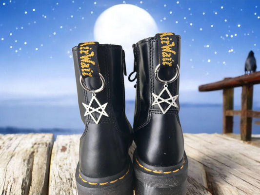 Bring Me The Horizon Unicursal Hexagram Bootcharms
