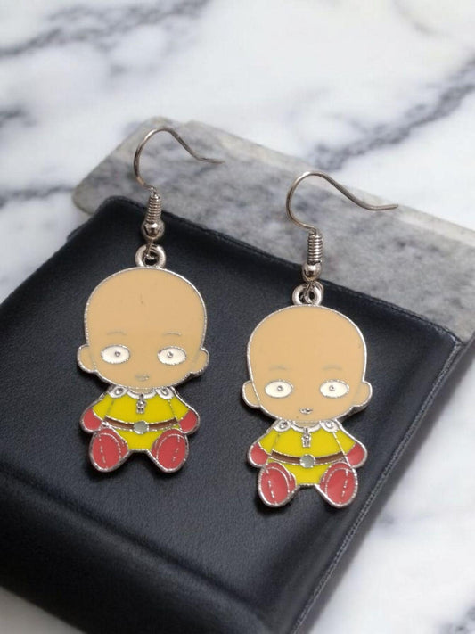 Anime one punch man earrings
